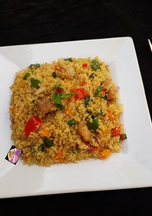 A picture of Chicken and Vegetable Cous Cous.