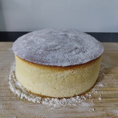 Japanese cheese cake A picture of Japanese cheese cake.