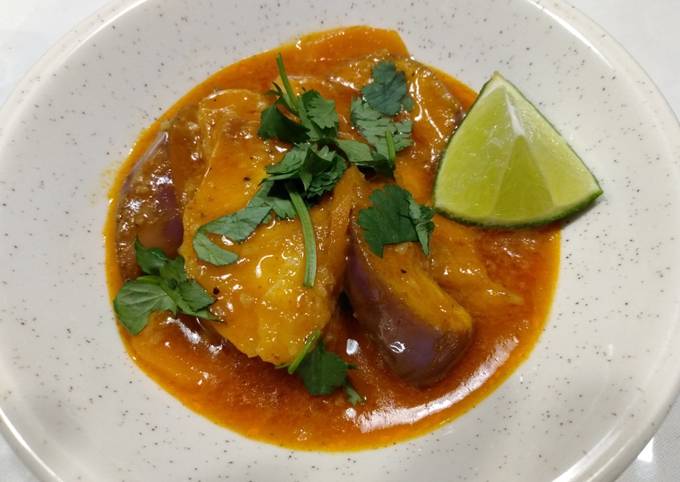 Easiest Way to Make Super Quick Homemade Red curry fish