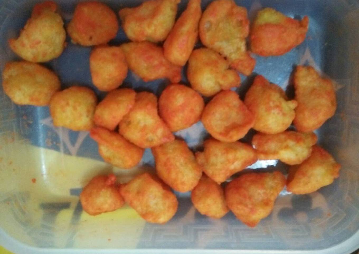 Cimol goreng balado