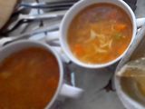 شوربة خضار مع اندومي