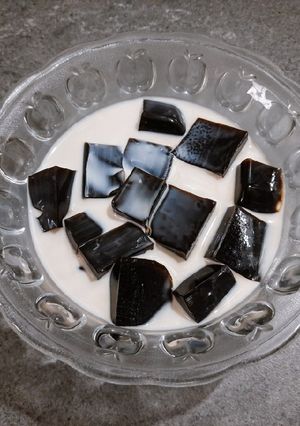 Hình của món Sương sáo sữa tươi healthy.