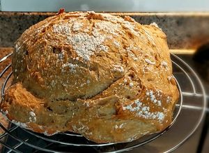 Una foto de PAN🥐CASERO, sin Amasar...‼️