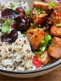 🏃‍♀️‍➡️💃HEALTHY BOWL 🥙QUINOA 🍣 SAUMON