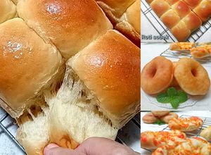 Foto resep Roti dan Donat LEMBUUT metode AUTOLYSIS