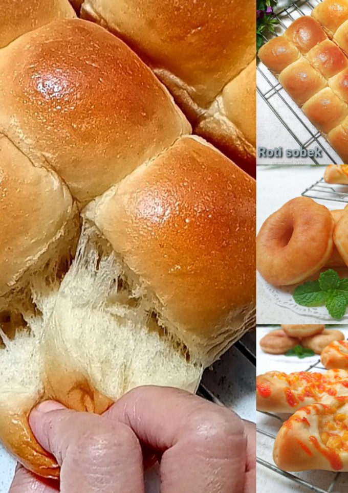 Foto resep Roti dan Donat LEMBUUT metode AUTOLYSIS