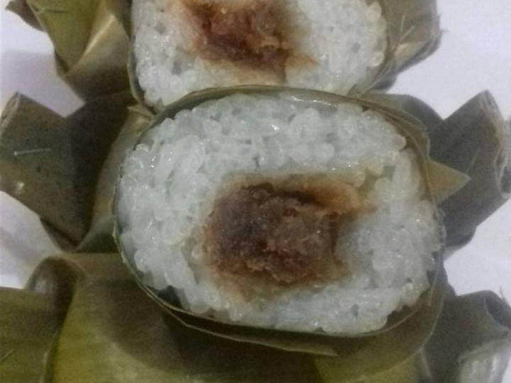 Resep Lemper isi abon Menu Enak