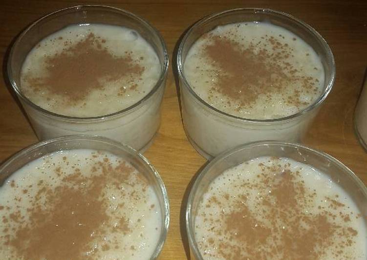 Arroz con leche (con truco)