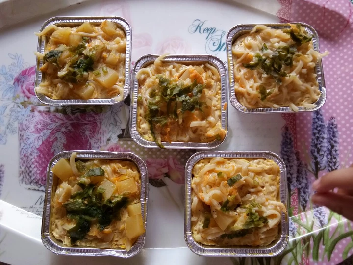 Easy Ways Prepare Recipes Makaroni schotel (tapi ini pake mie telur 😊) the  Makes Drooling Really Delicious.