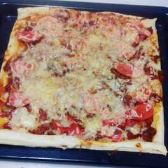 A picture of Pizza pastry praktis.