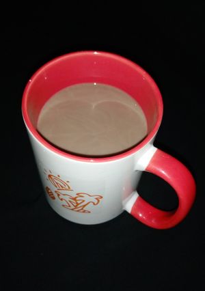 A picture of Hot chocolate drink.