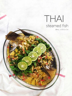 Foto resep Thai Steamed Fish (Ikan Kukus ala Thai)