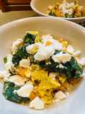 Feta Eggs with Spinach