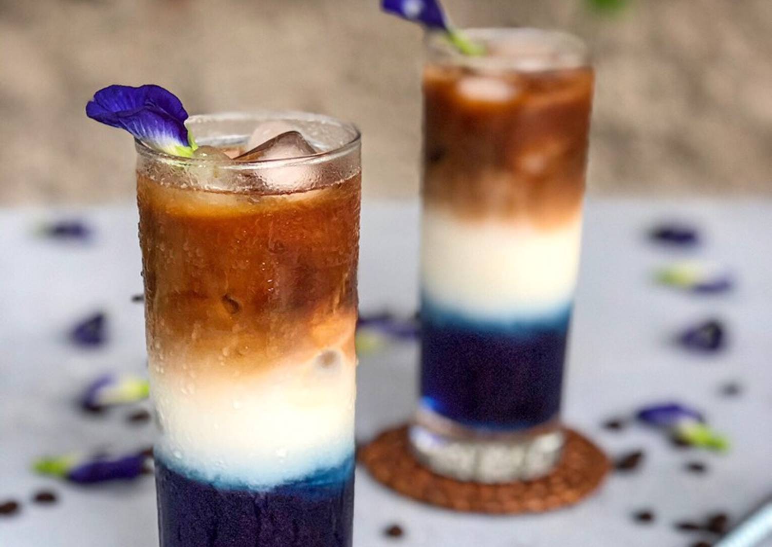 Resep Butterfly Pea Coffee oleh Sukma_Cuisine Cookpad