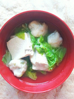 Foto resep Sayur bening sawi tahu bakso ayam