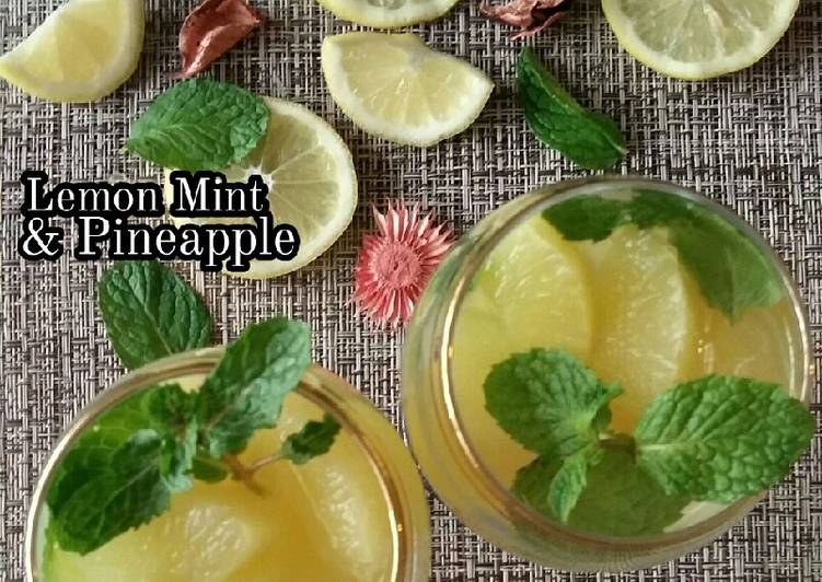Lemon Mint & Pineapple #(Maraton Raya - Minuman)