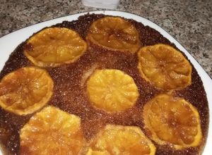 صورة لوصفة كيكة البرتقال المقلوبة 🍊🍊