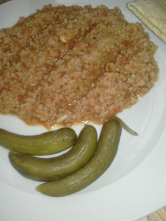 صورة لوصفة برغل على بندورة