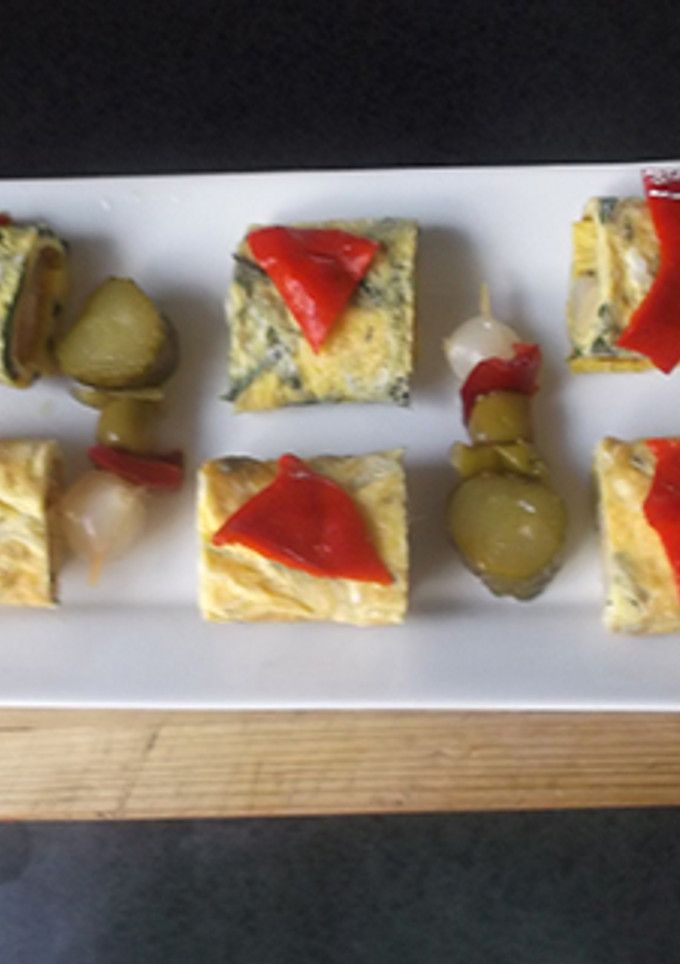 Una foto de Aperitivo con espárragos