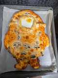 Pizza casera minion