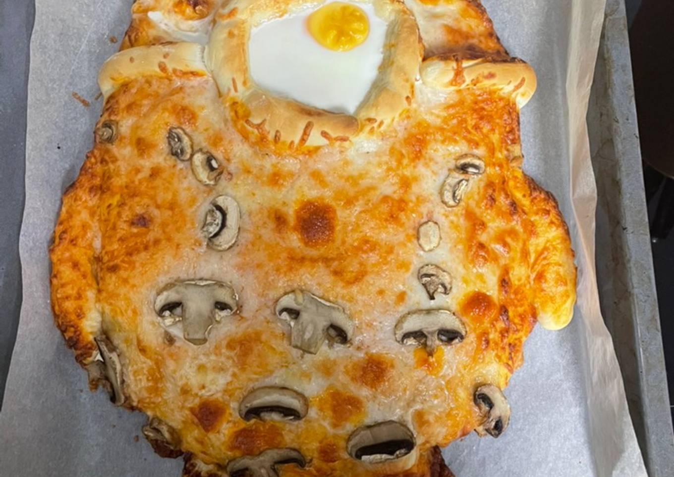 Pizza casera minion