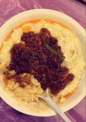 صورة لوصفة جريش لذيذ 😋😋