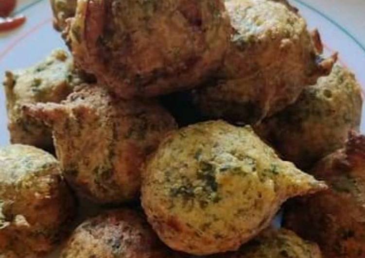 Easiest Way to Make Perfect Methi paneer onion pakoras