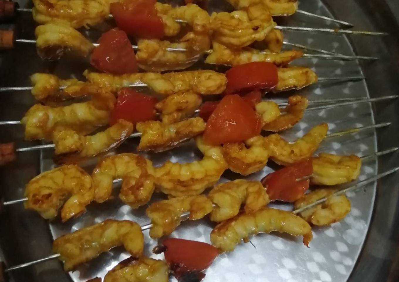 Grilled prawns :A delicacy for sea food lovers