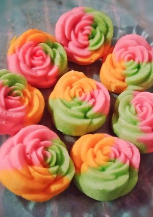 Foto resep Bolu kukus mawar