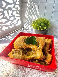 Foto resep Ayam ungkep bumbu kuning (stok frozen)