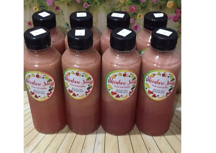 Langkah Mudah untuk Membuat Diet Juice Kiwi Apple Raspberry Pear yang Sempurna