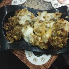 A picture of Cheesy grilled chicken.
