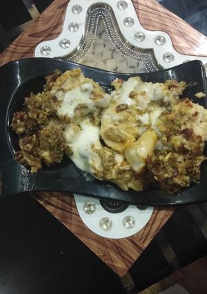 A picture of Cheesy grilled chicken.