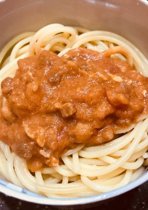 Foto resep Spaghetti Bolognaise with cheese