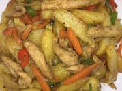 A picture of irish potato chicken