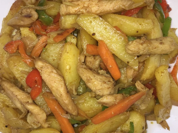 Recipe Potatoes stir fry the Can Spoil the Tongue Really delicious
