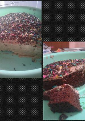 Foto resep Bolu coklat eggless no mixer