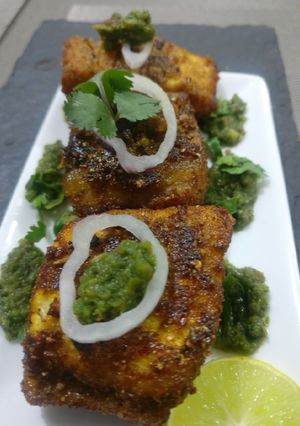 A picture of Fish in balsamic vinegar.