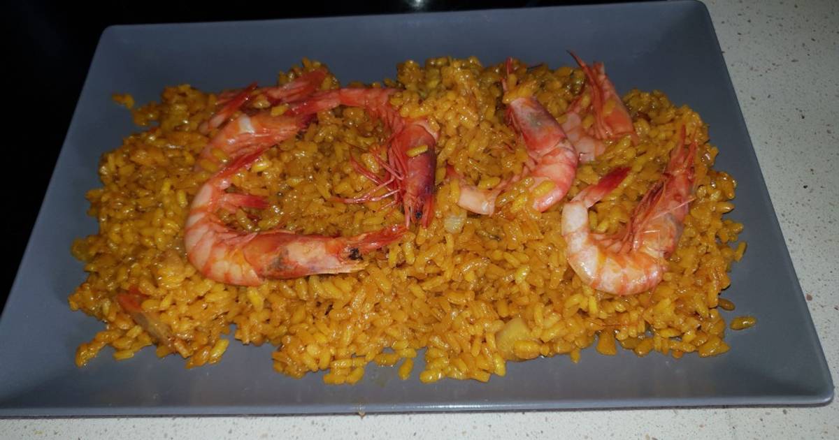 Arroz Caldero Receta de santiago A R - Cookpad