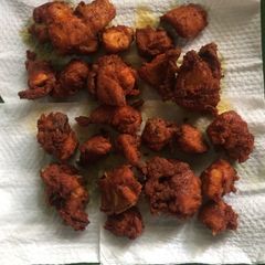 A picture of Chicken kebab.