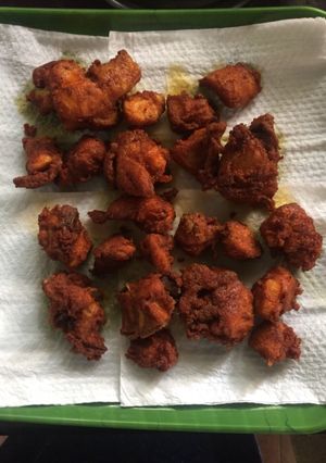 A picture of Chicken kebab.