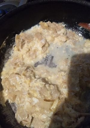 Una foto de Desayuno Huevo frito con totopitos