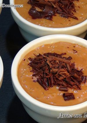 A picture of Chocolate Rice Pudding – Super Creamy and Easy!.