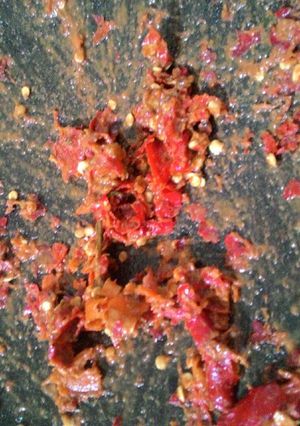 Foto resep Sambal terasi mentah