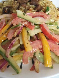 Una foto de Ensalada fresca de verduras