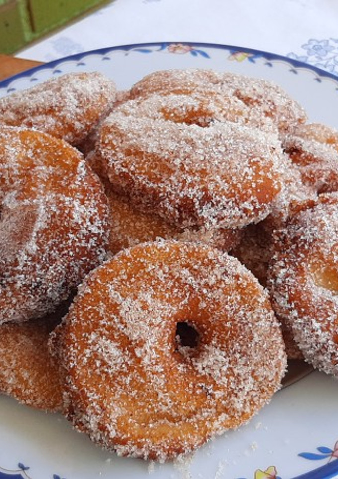 Una foto de Buñuelos de manzana