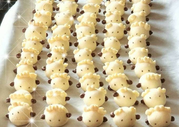 Resep Cutie Sheep Cookies