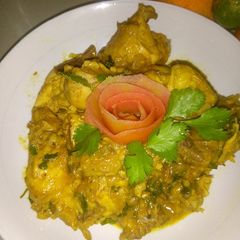 A picture of Citrus chicken#authormarathon.