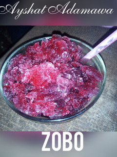 A picture of Ice Zobo.