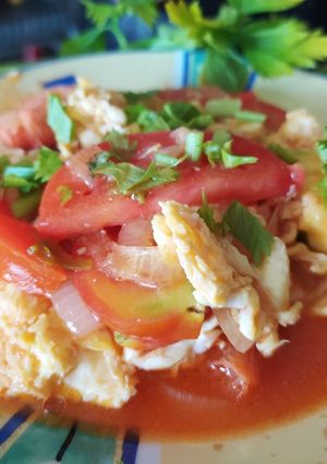 Foto resep Telur Udang Tomat